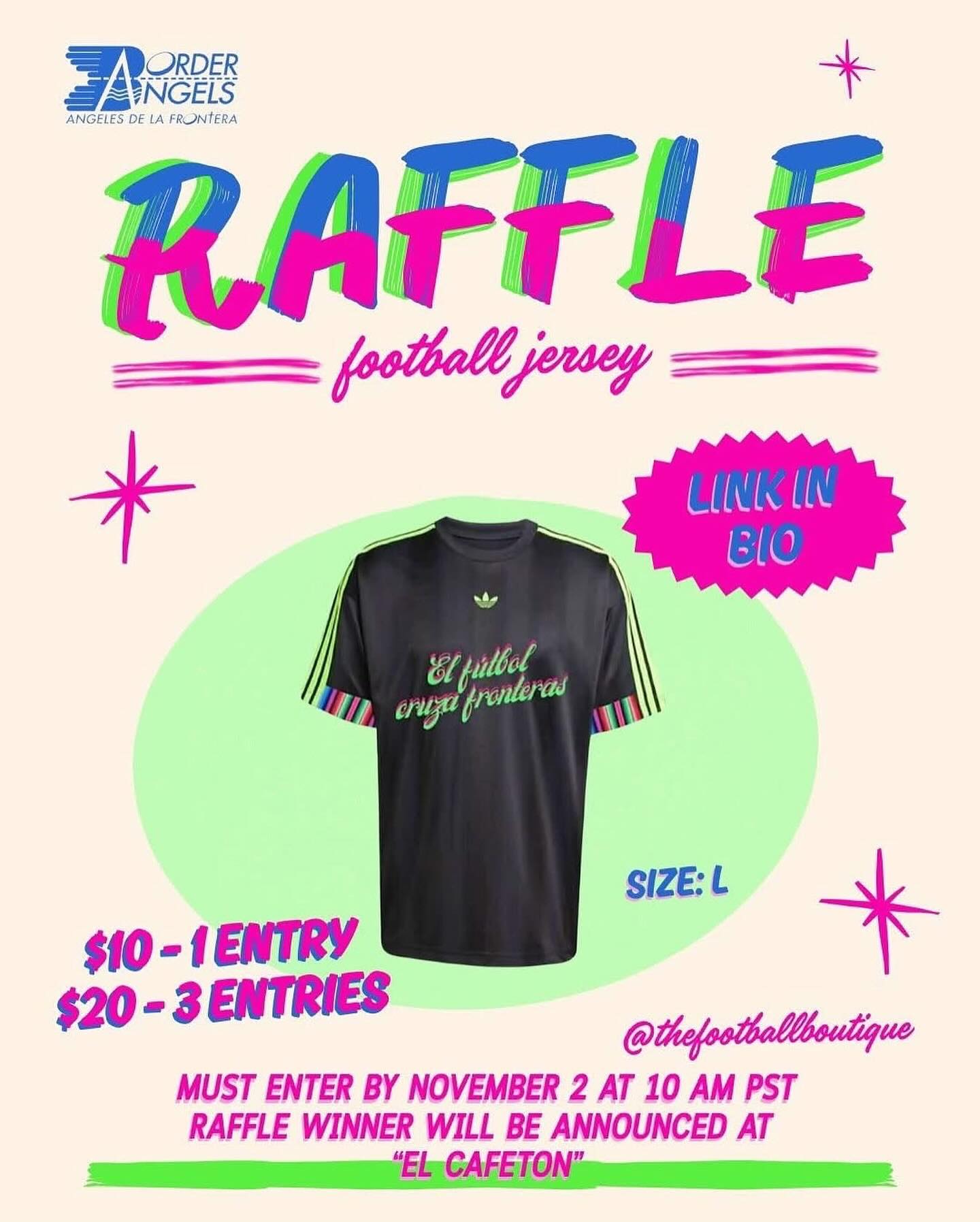 BORDER - ⚽ Jersey Raffle! ⚽ We are raffling a special edition “El ...
