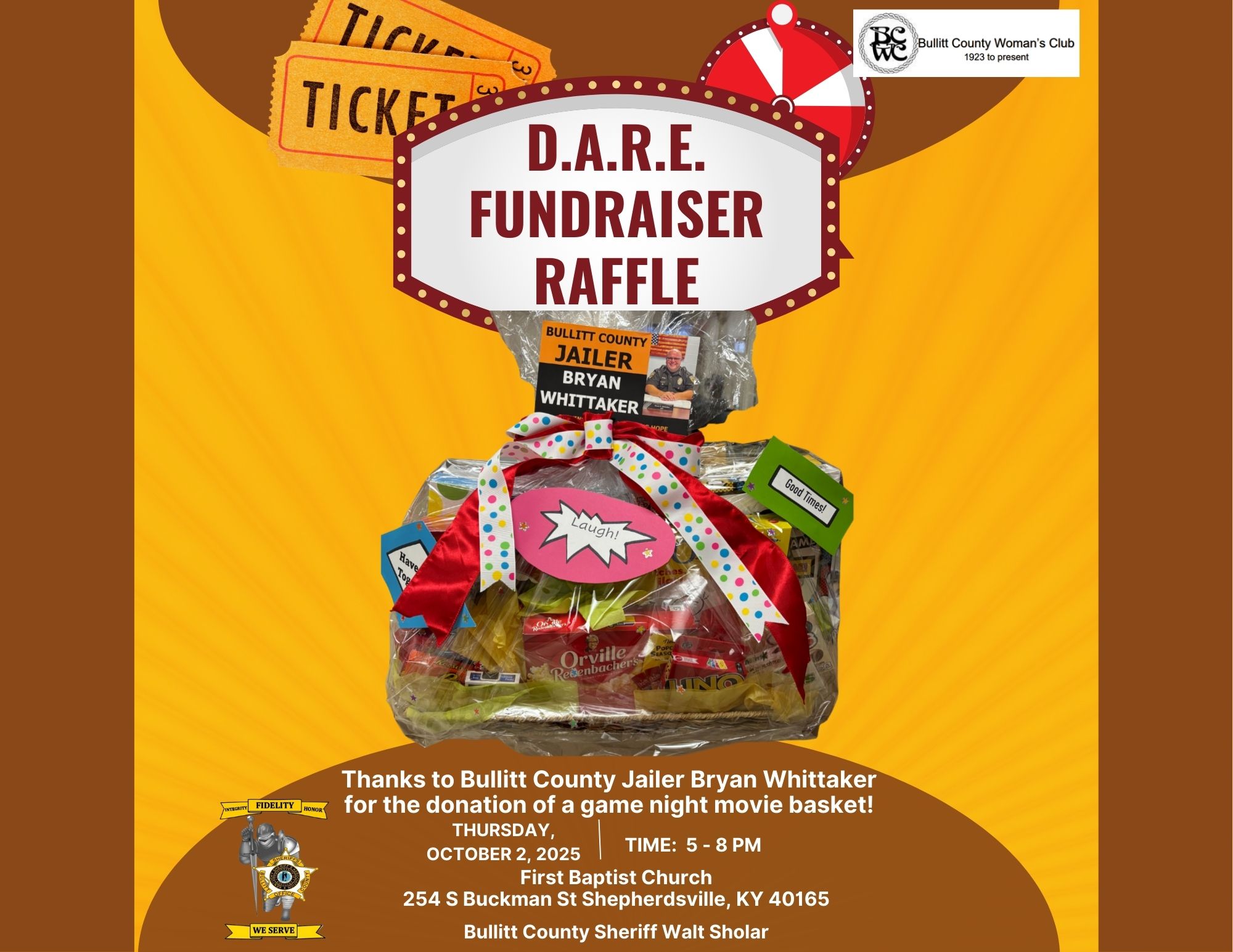 Bullitt - Raffle items are rolling in! Each day we are receiving more ...