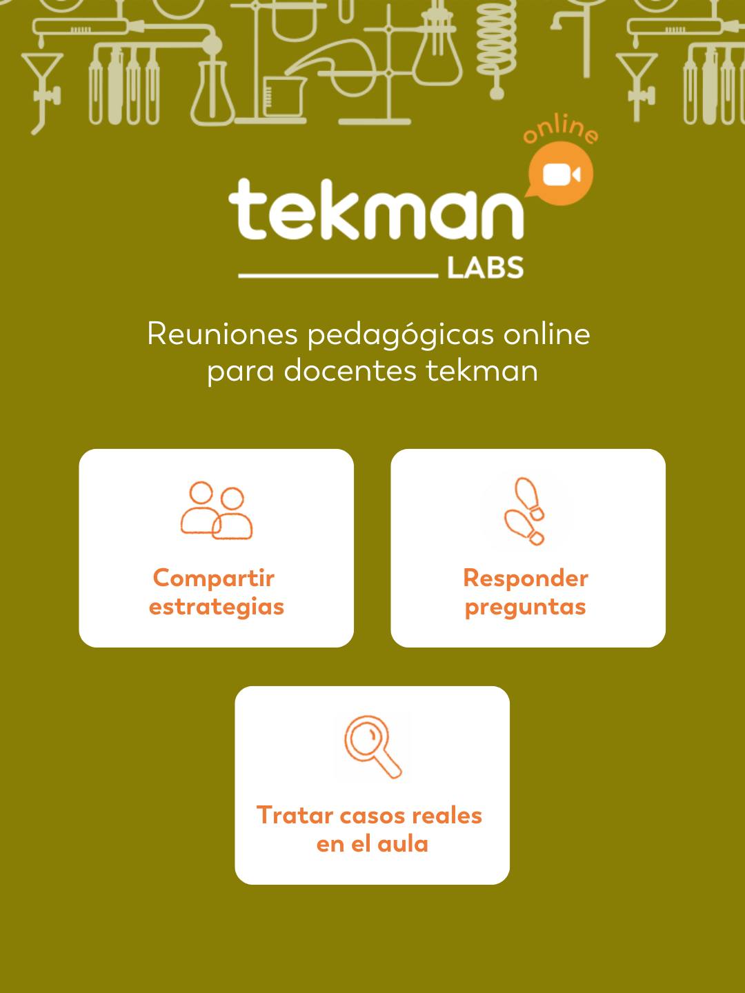 🧪 ¡Los tekman LABS Online ya están en... - tekman education | Facebook