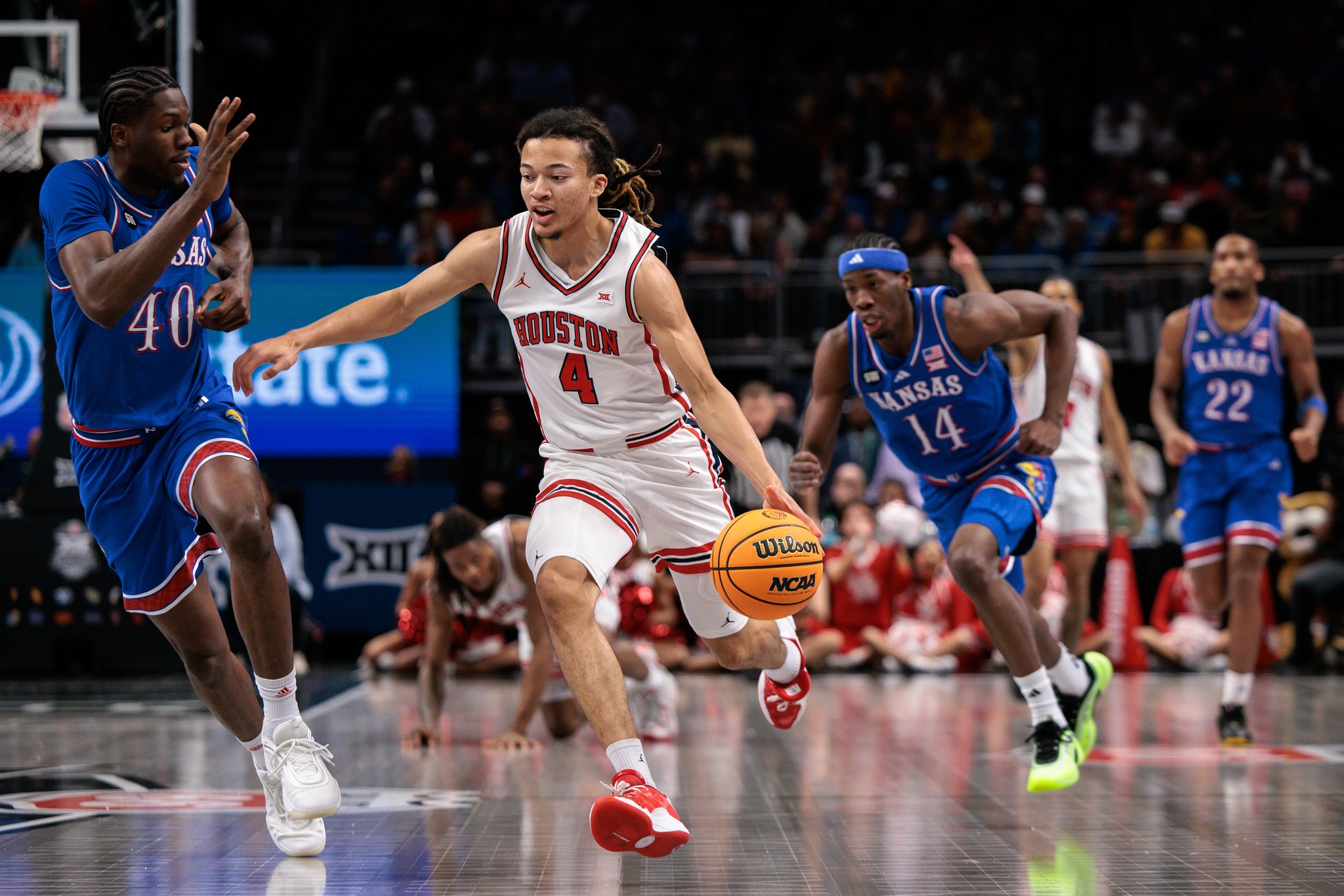 Houston Cougars 69 | Kansas 47 Final Coogs advance to the Big 12