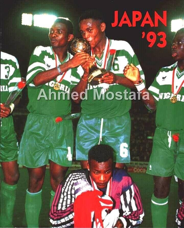 THE 1993 WORLD CHAMPIONS. The Nigeria Golden Eaglets that won the