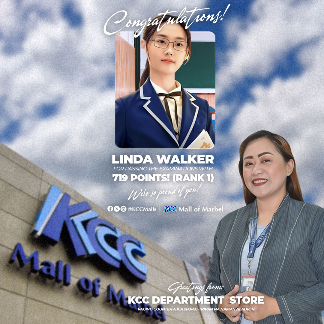 Sana all naka, 719 POINTS!... - KCC Mall of Marbel | Facebook