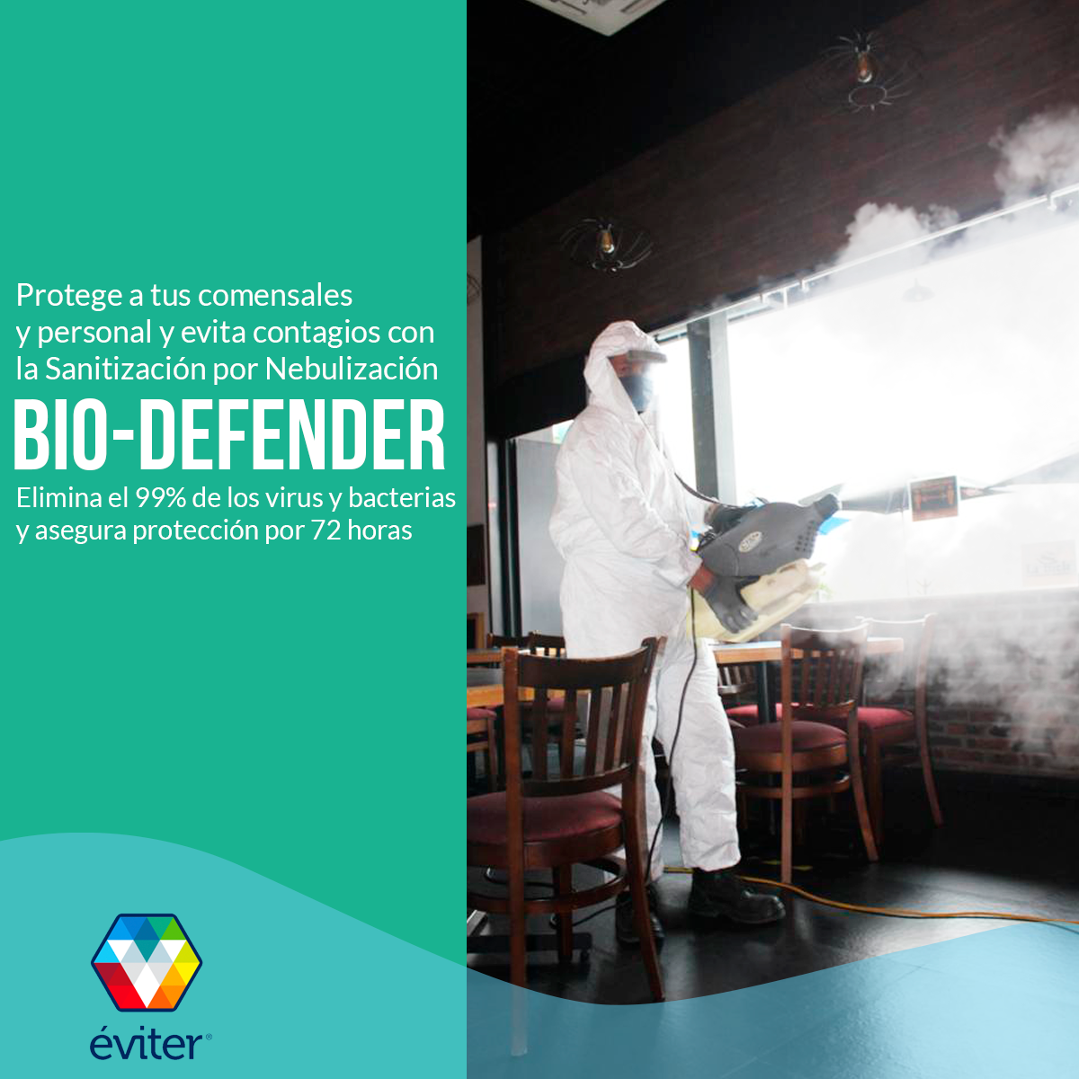 BIO-DEFENDER - 💨 Sanitización por Nebulización 💨...
