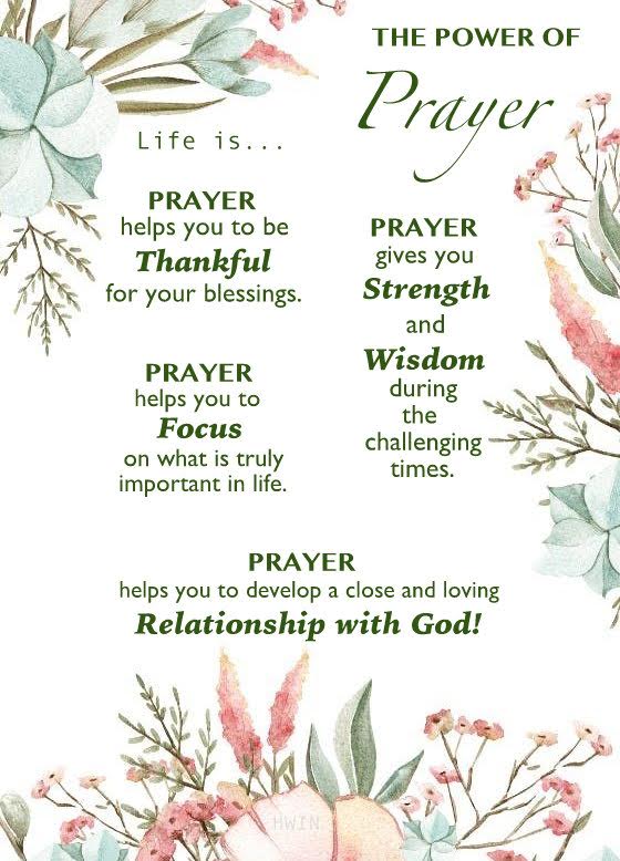 Life - Life is better when we PRAY! Let the Power of Prayer transform ...