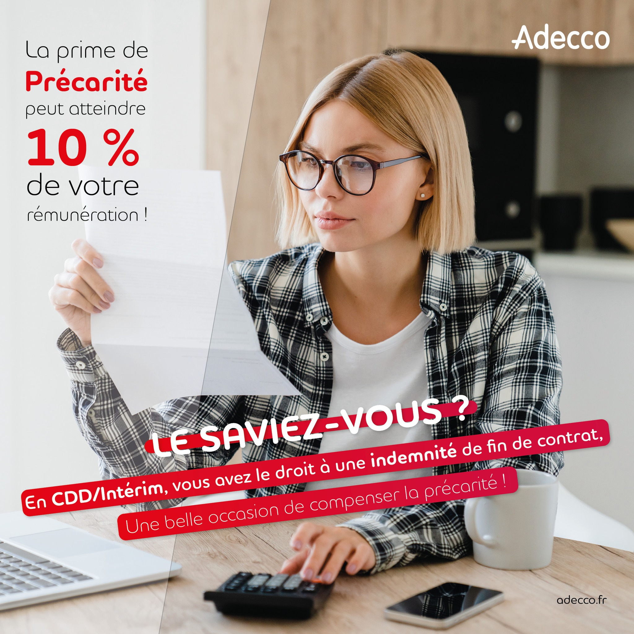 💰📄 En CDD ou en intérim ? N'oubliez pas... - Adecco Bressuire | Facebook
