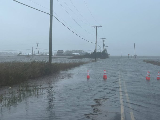 New - Coastal flood warning remains in effect along the Jersey Shore on ...