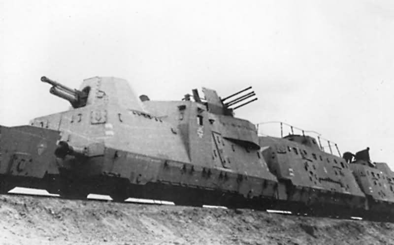 German armoured train panzerzug typ BP42 1943