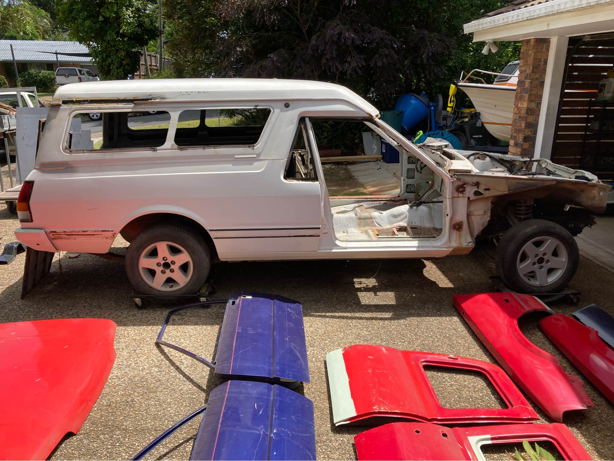 1995 XG Ford Falcon Panel Van Project - RVs & Campers - Sunshine Coast ...