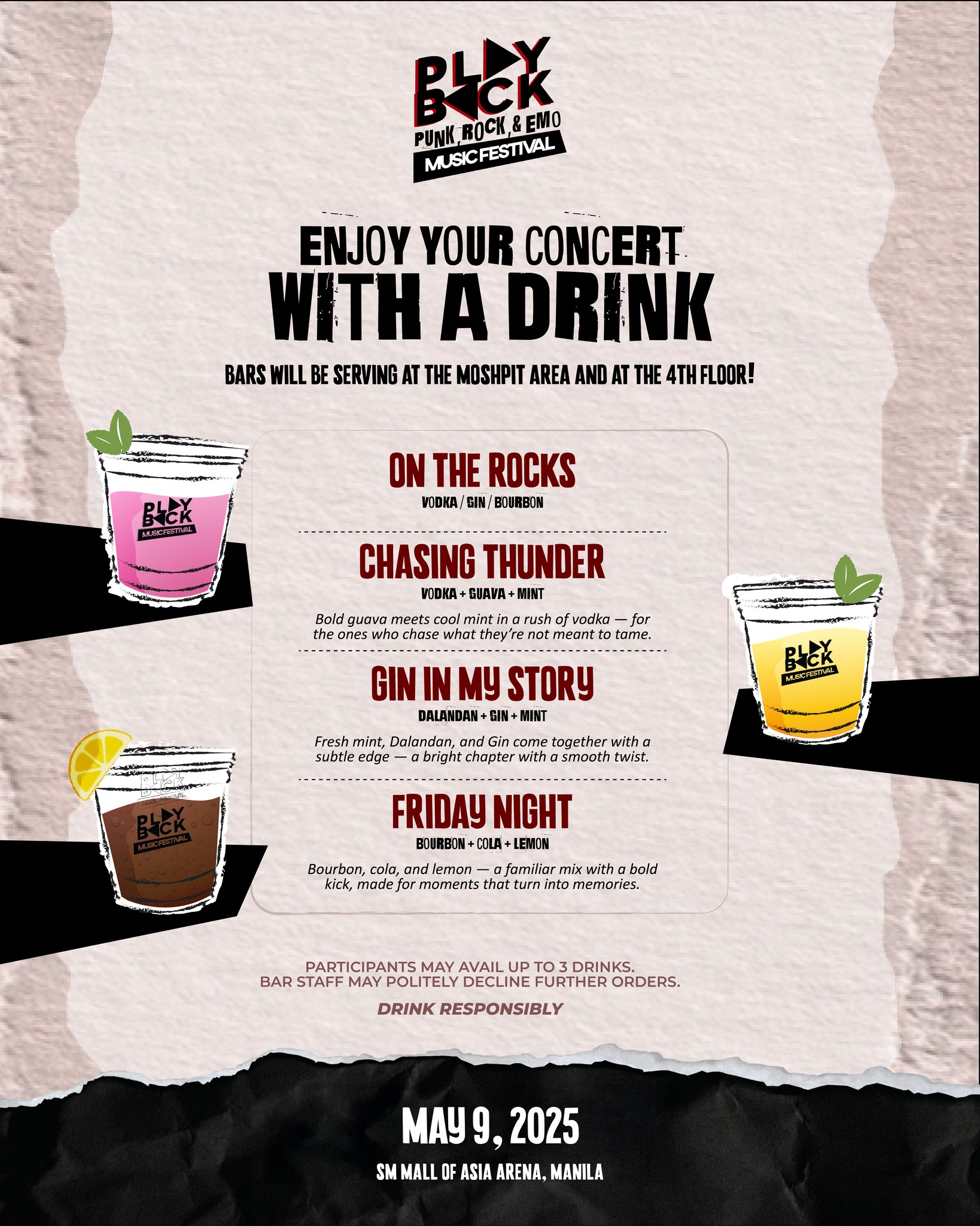 Playback - 𝗬𝗼𝘂𝗿 𝗖𝗼𝗻𝗰𝗲𝗿𝘁 𝗗𝗿𝗶𝗻𝗸 𝗶𝘀 𝗛𝗘𝗥𝗘! 🍹 Fuel the fun and don’t miss ...