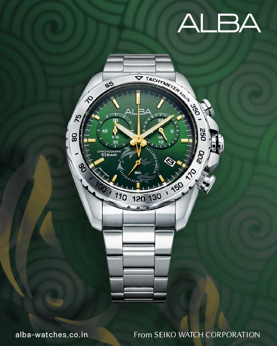 A statement where adventure meets style. The sporty ALBA AX7013X1