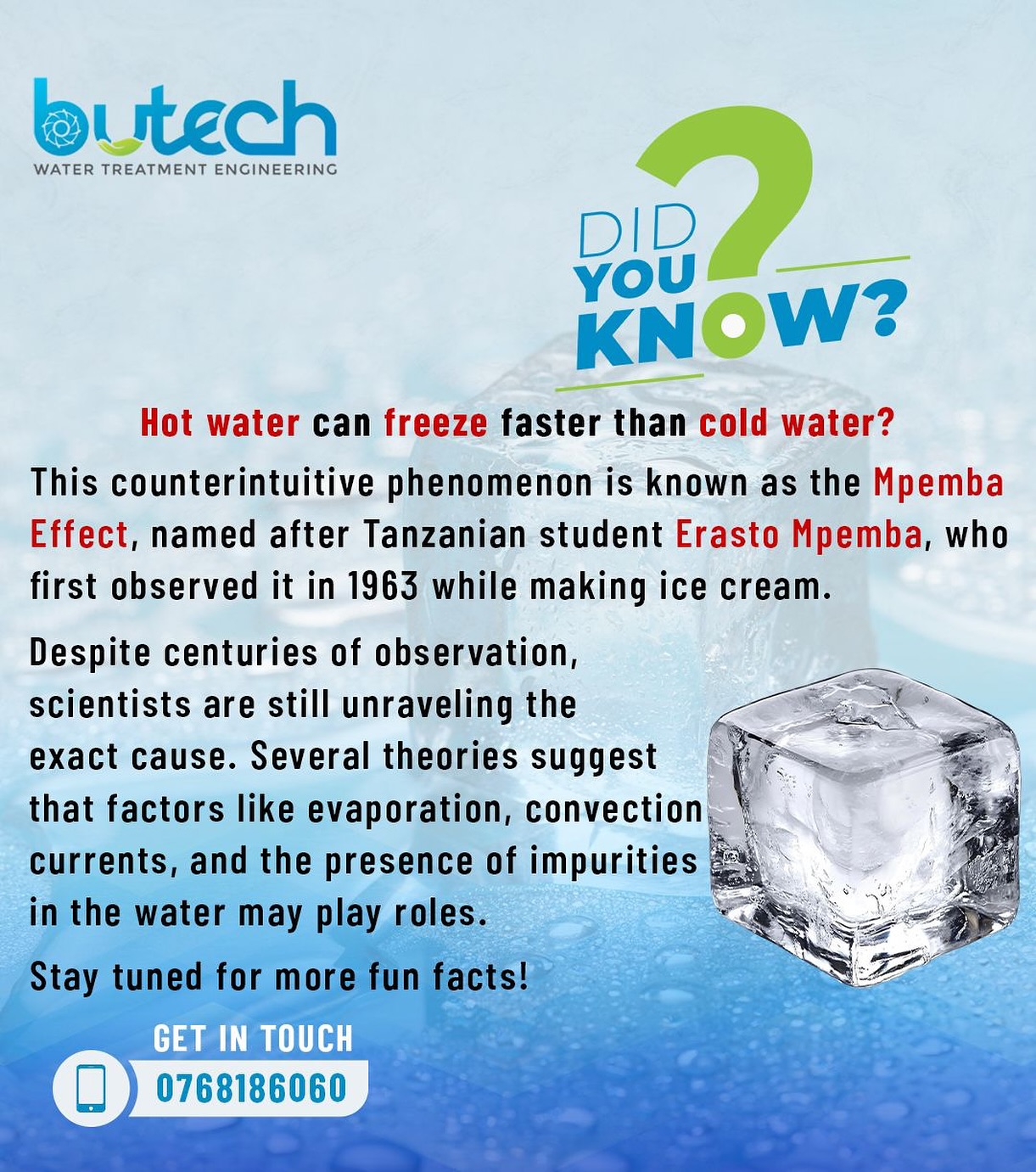 will bac water freeze Did you know that under certain conditions, hot can faster than cold water? This surprising phenomenon is called the Mpemba Effect, and scientists are still studying exactly why it happens. # The Timing of B12 BPC-157 Strength:100mg