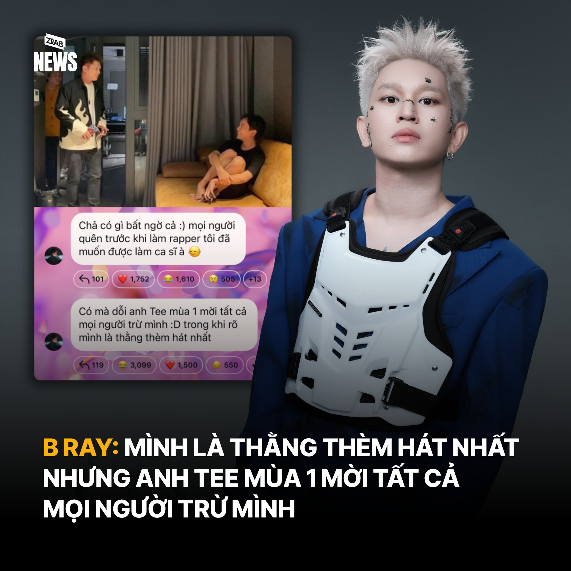 ZLAB - Rồi B Ray dỗi luôn 🫢 | Facebook