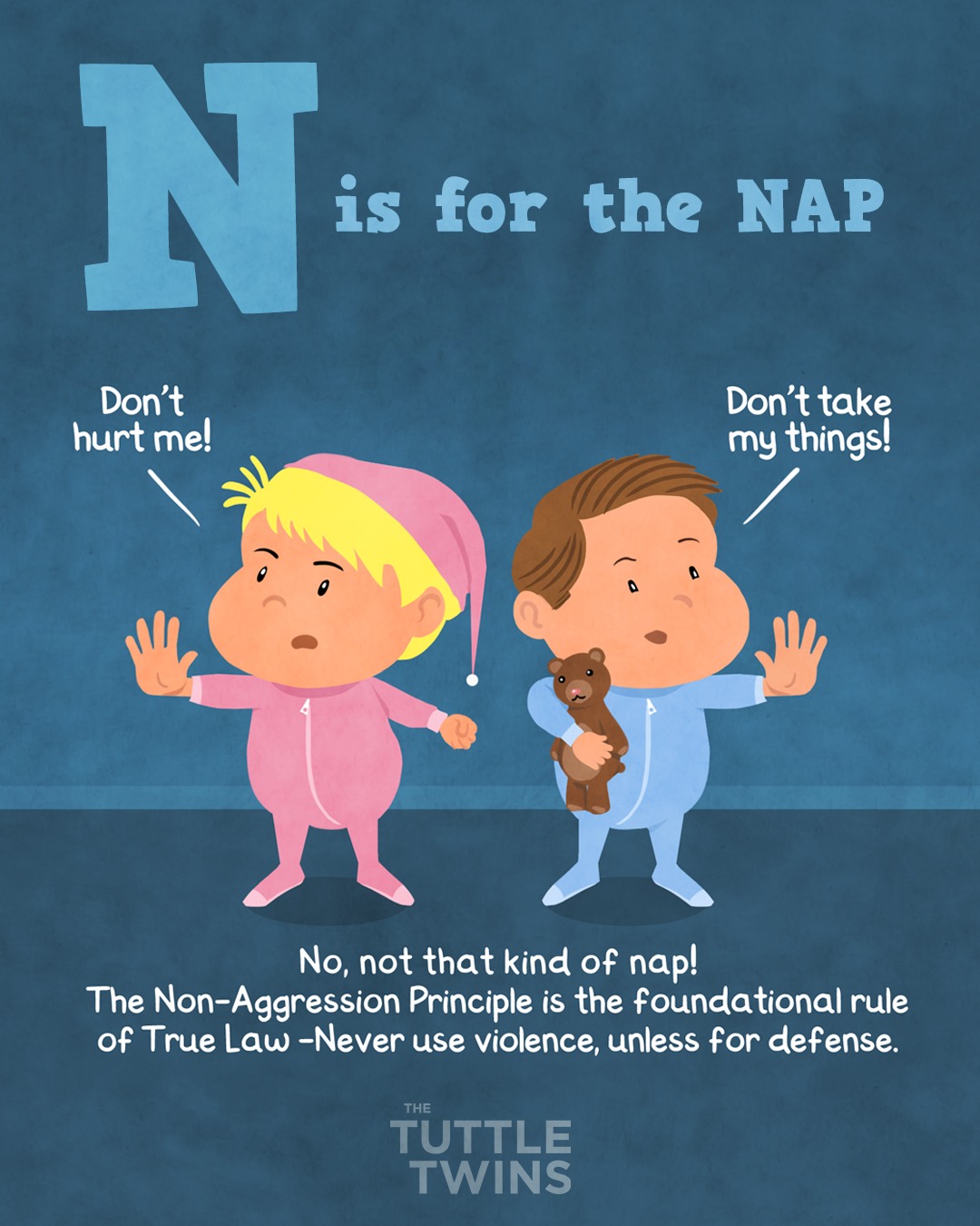 😴 Not that kind of nap! The NAP stands... - The Tuttle Twins | Facebook