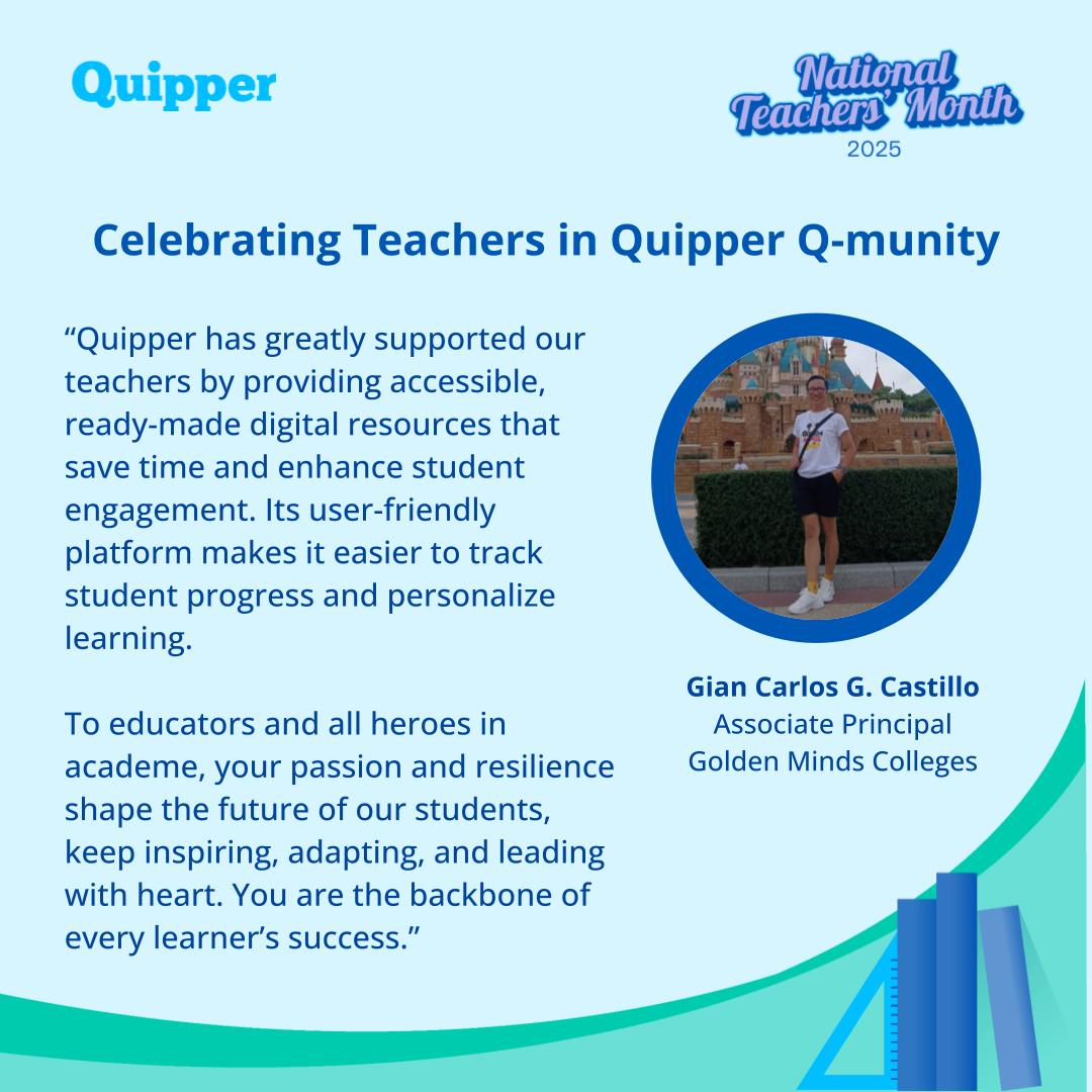 Quipper - “You are the backbone of every learner’s... | Facebook