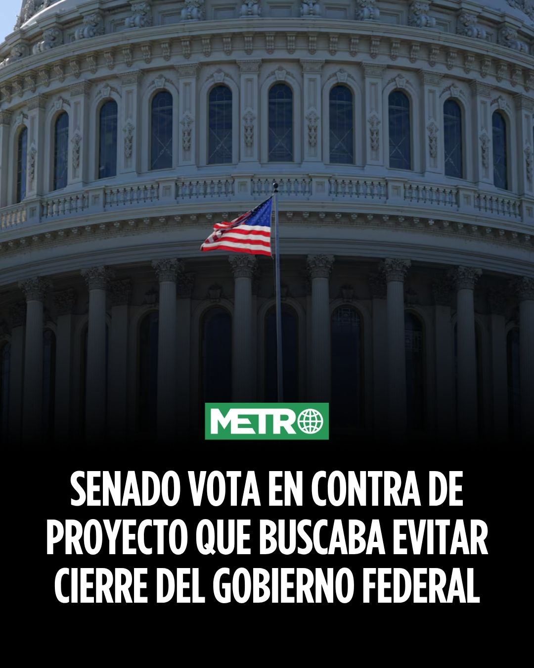Metro - 🔴 Será el primer cierre del gobierno de Estados Unidos en siete ...