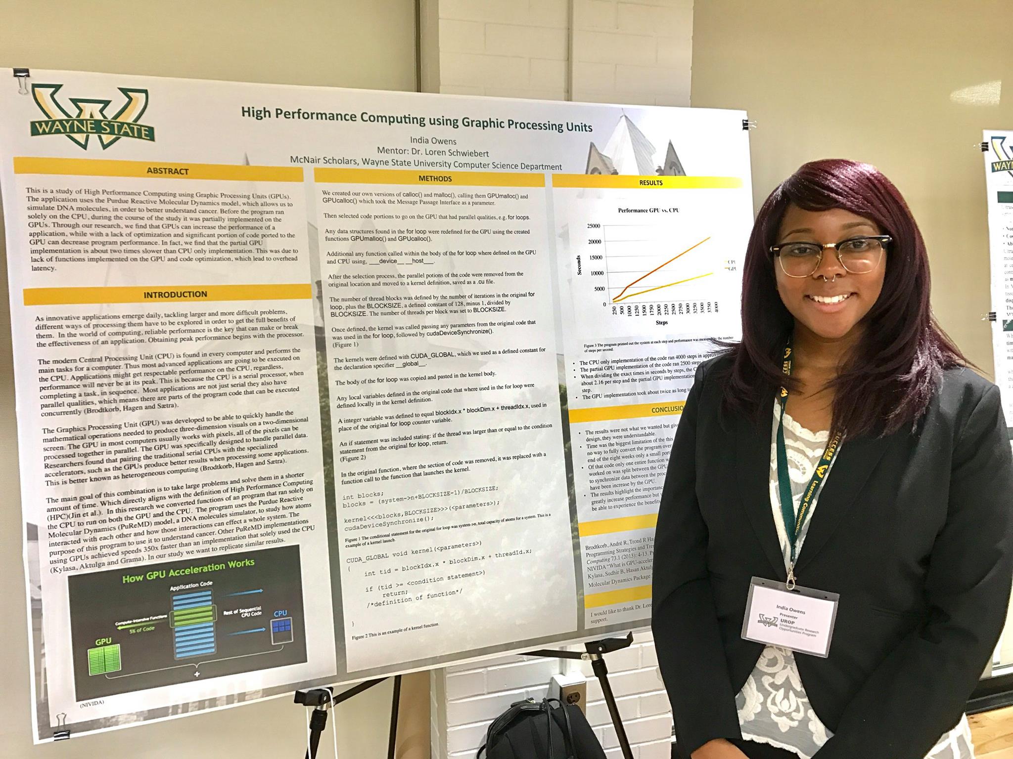The Department of Computer Science at Wayne State University added a ...