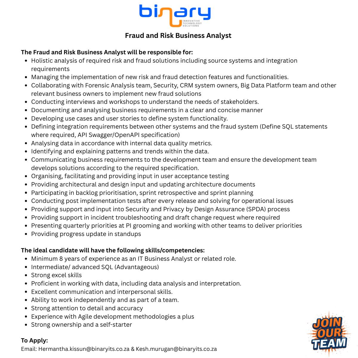 Binary Innovative Technology Solutions | Johannesburg