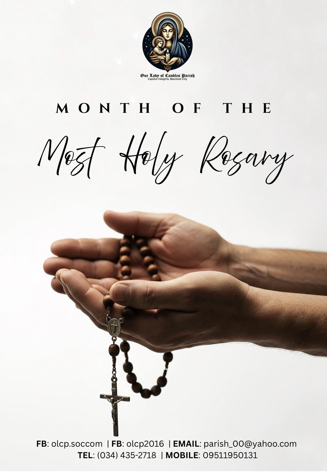Our - October is the Month of the Holy Rosary “Hail, full of grace, the ...