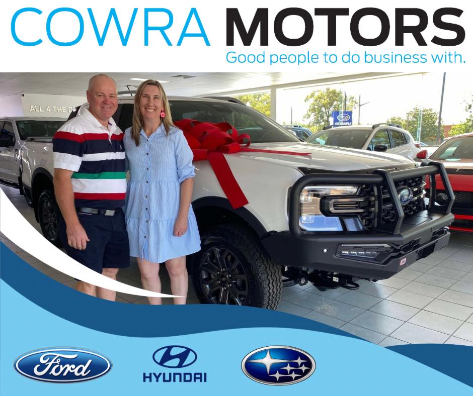 Cowra - 🎉Congratulations to Dave and Sarah on the purchase of your new ...