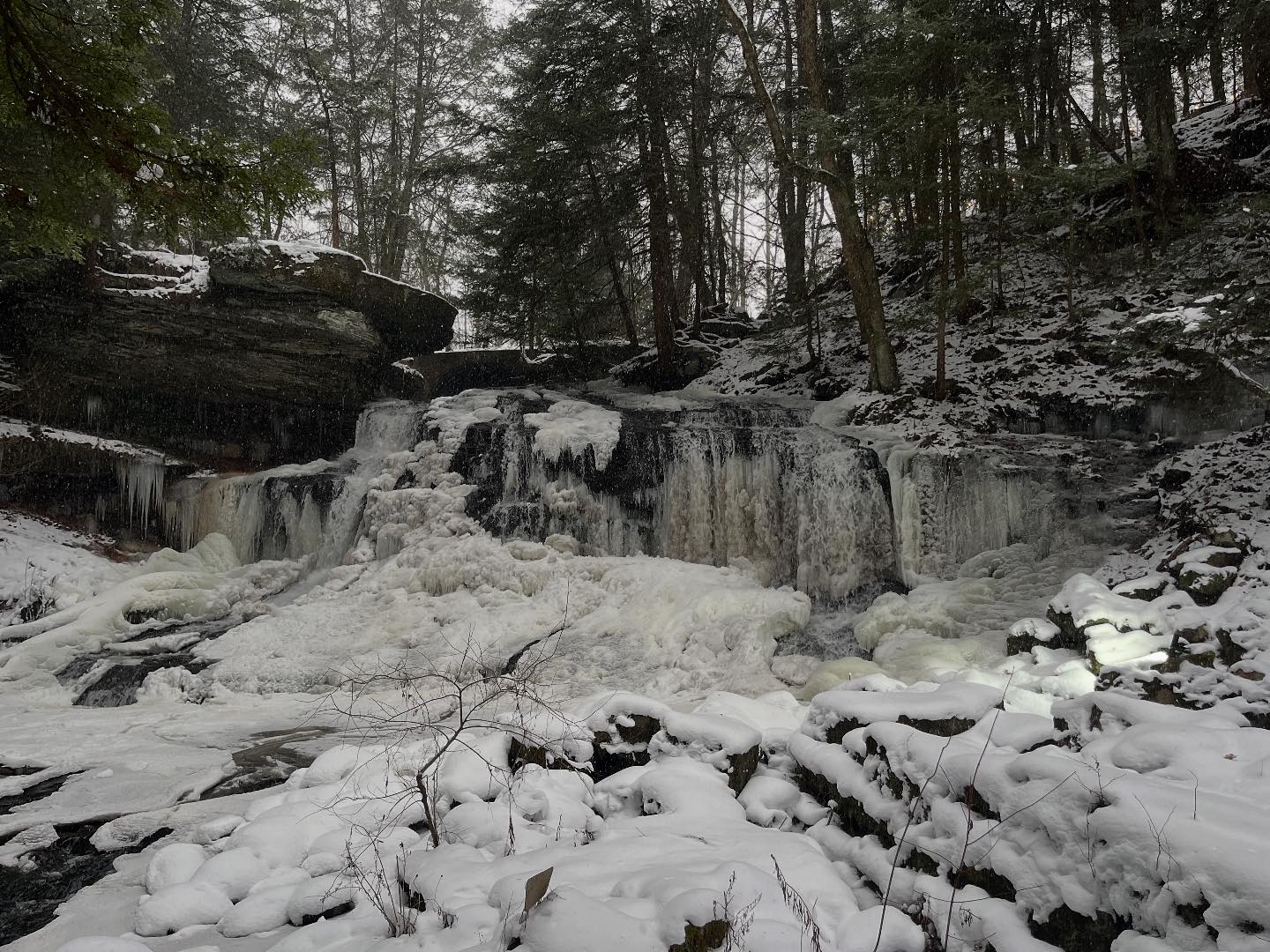 Visit - Throwback Thursday to the Springfield Falls during the deep ...