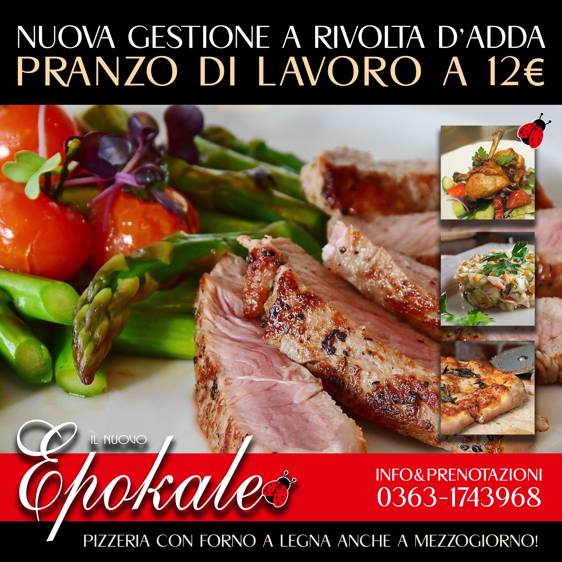 Il nuovo Epokale - 🍴 Pranzo di Lavoro tutti i giorni dal Lunedì a ...