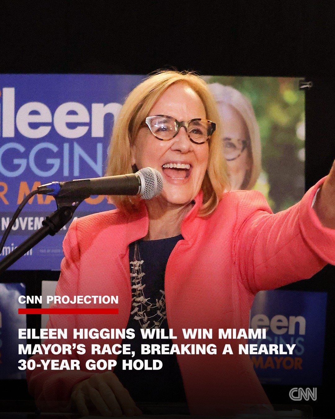 CNN - Eileen Higgins will be the next mayor of the city of... | Facebook