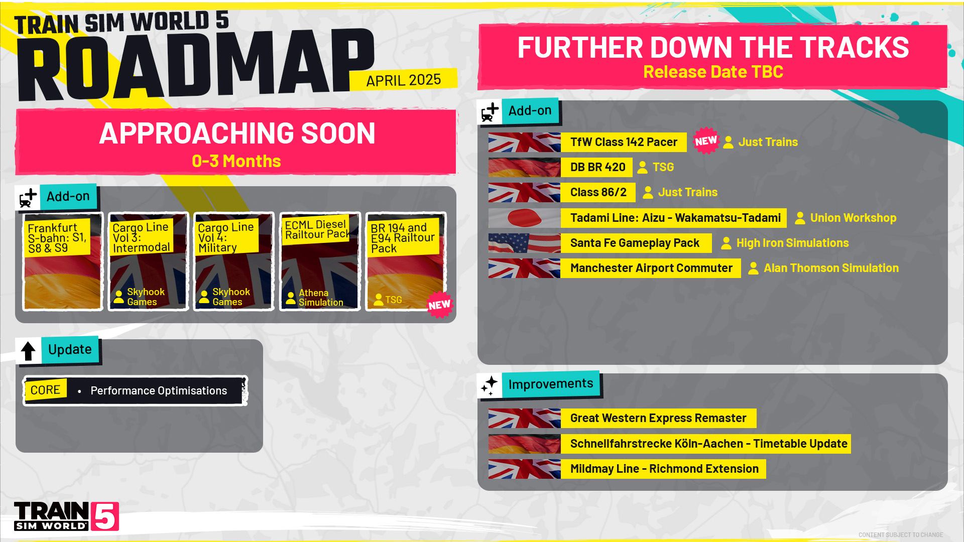 Train - ICYMI, here's the *real* April Roadmap 🗺️ Read the full article ...