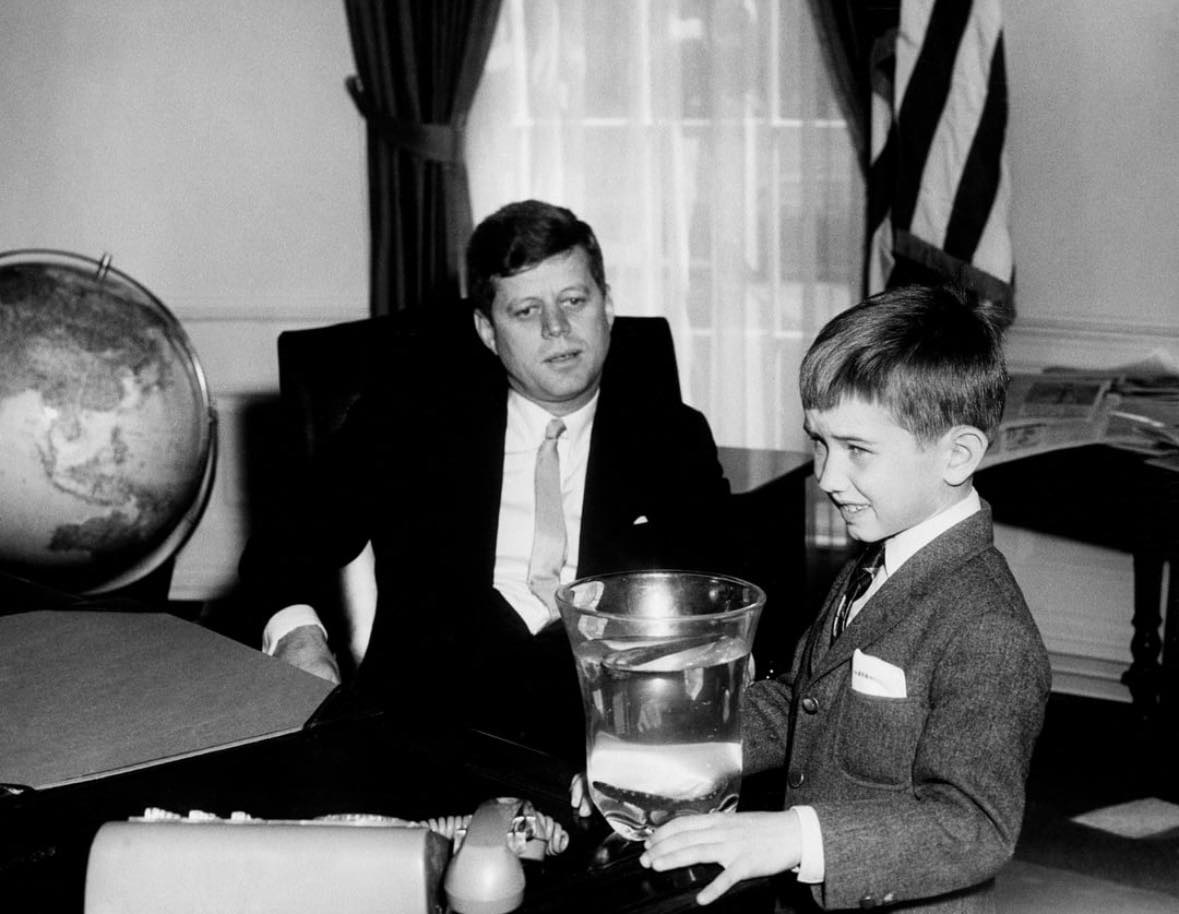 Historyfeels - John F Kennedy and a young Robert F Kennedy... | Facebook