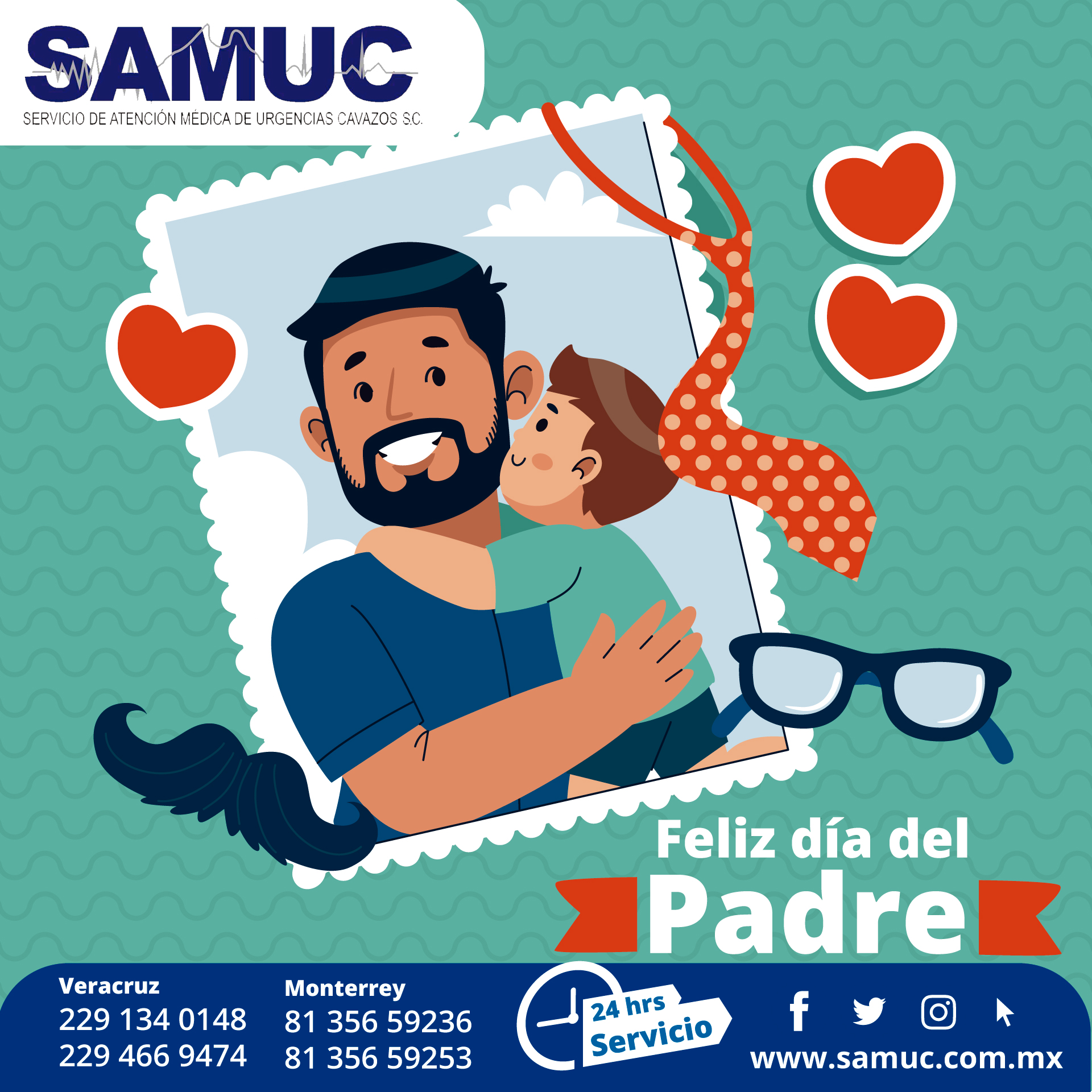 ¡Feliz día del... - SAMUC ambulancias en Veracruz y Monterrey