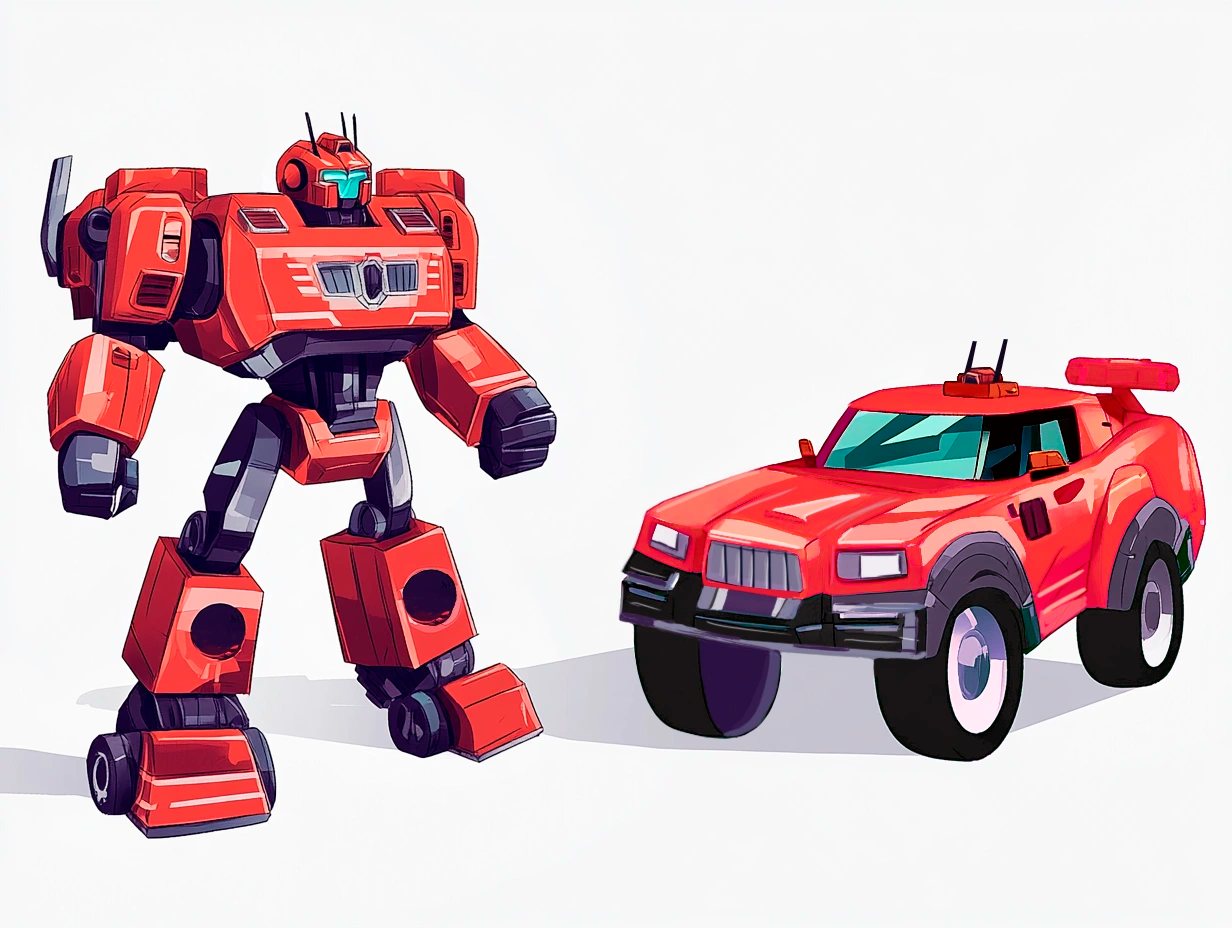 El - Descarga este robot Transformer con su versión en forma de ...