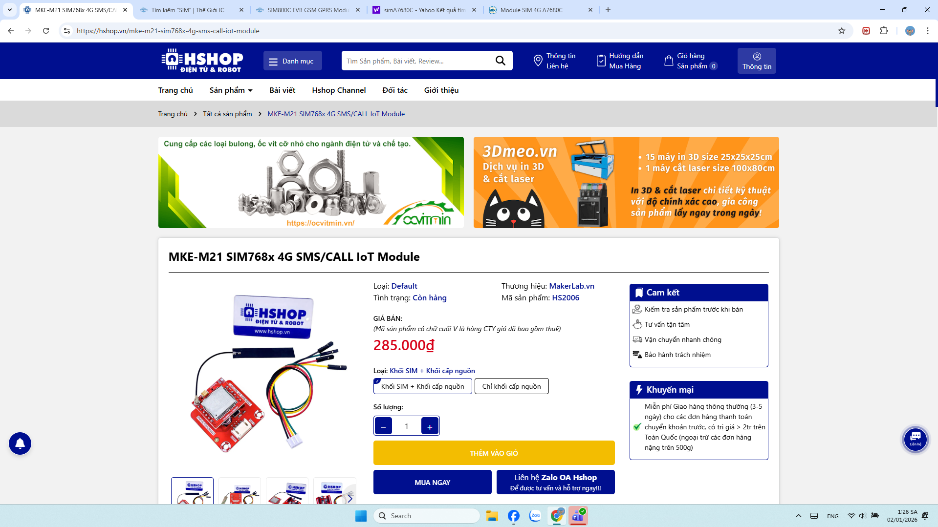 SIMCom Việt Nam | Dạ em chào mọi người, tình hình là em đang sử dụng ...