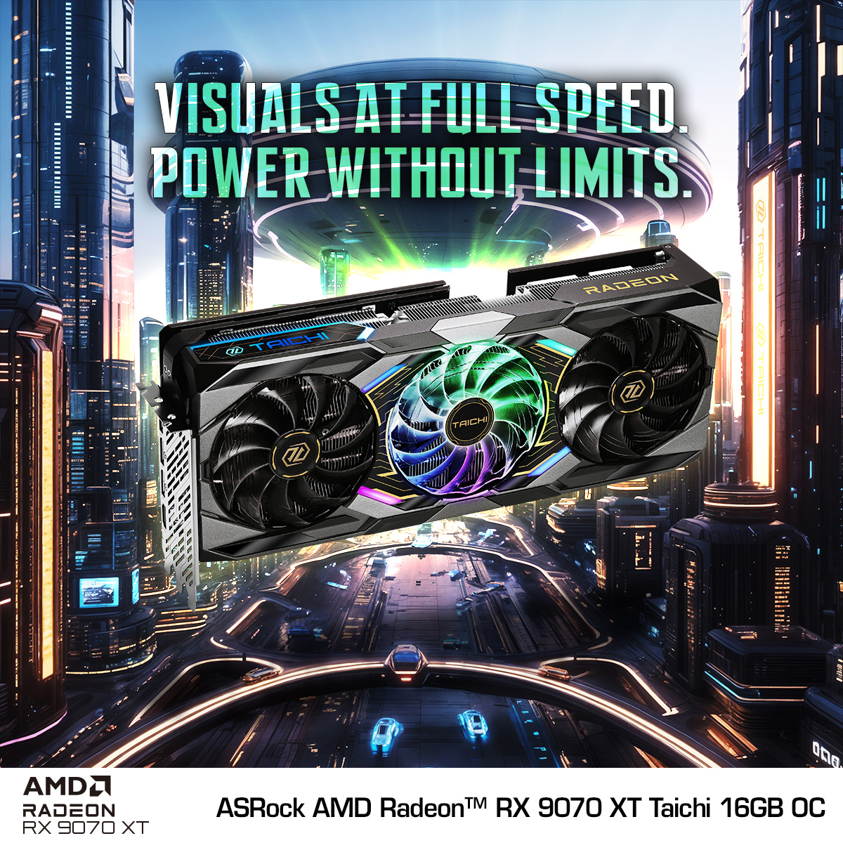Let the RX 6800 XT Taichi X 16G OC empower you…. because every 
