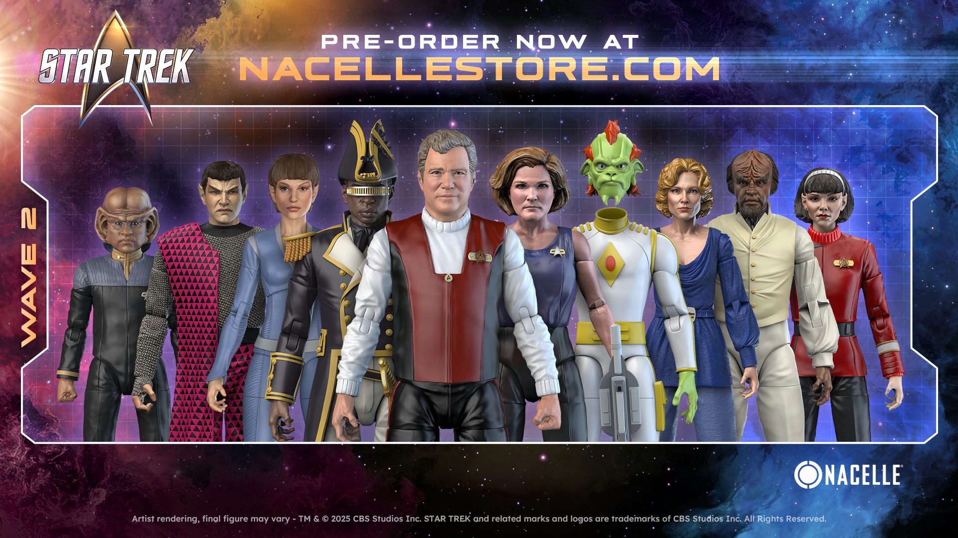 We just dropped the pre-sale for wave two of our @startrek action