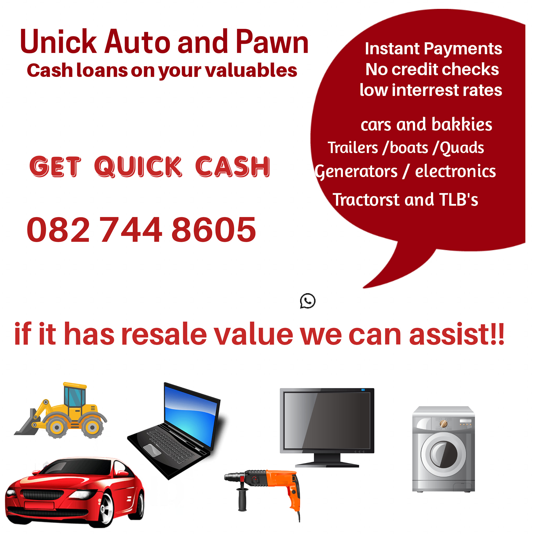 Unick Auto and Pawn | Pretoria