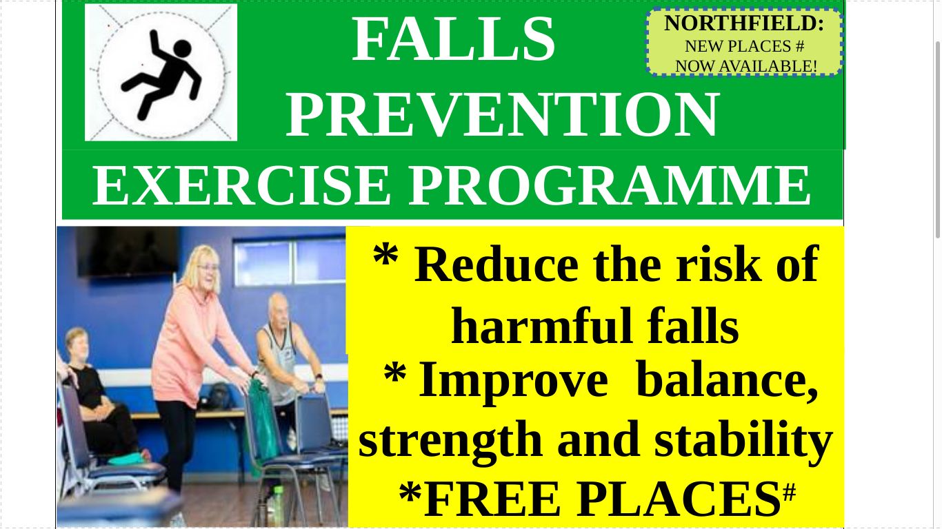 Falls don’t have to define the later years of life. 💪 With FaME (Falls ...