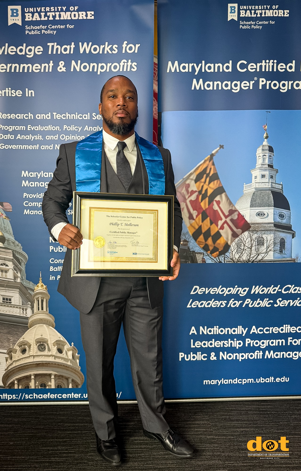 Baltimore - We are proud to celebrate Phillip Mellerson, Director of ...