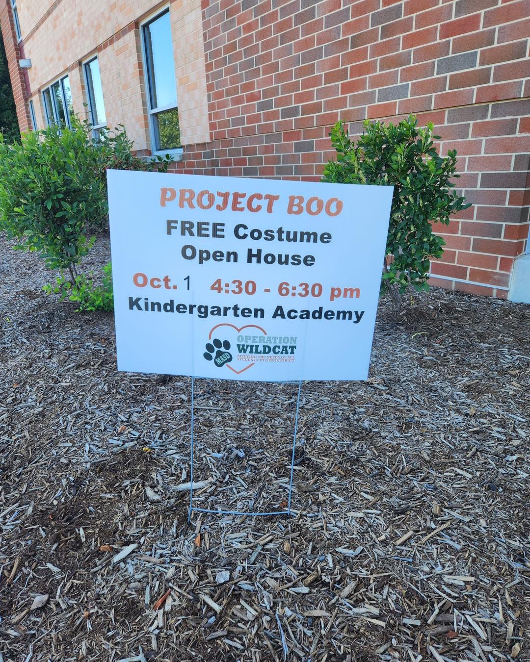 Project Boo was a... - Operation Wildcat - Mechanicsburg, PA | Facebook