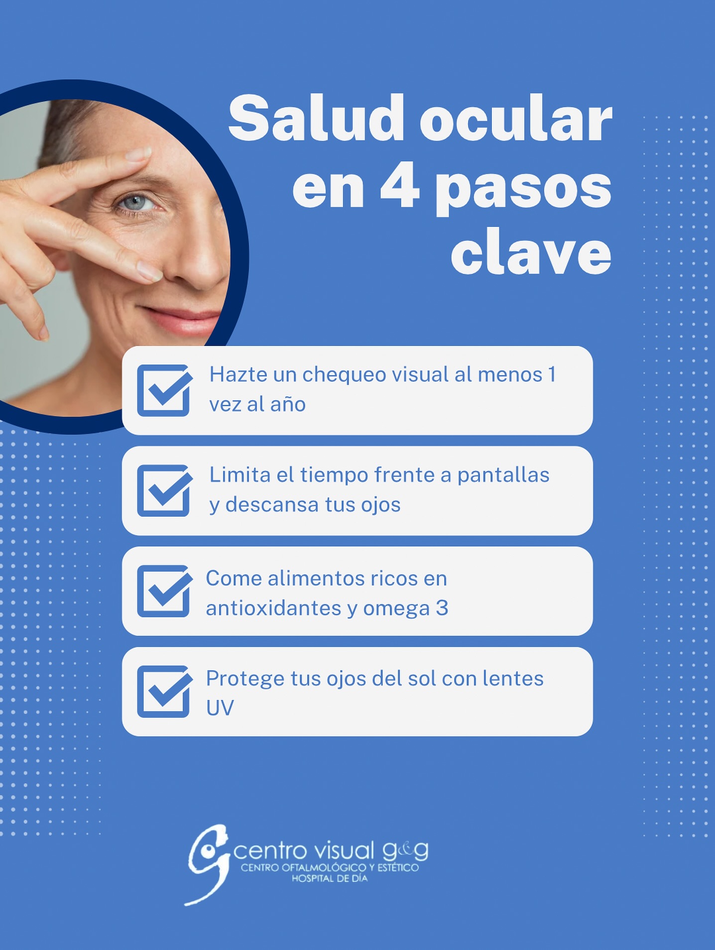 Centro - 👁️ 4 pasos clave para cuidar tu salud visual 👓 💡 Descubre más ...