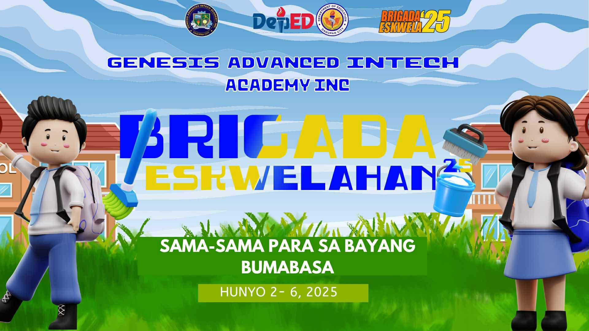 Genesis - 📣 Another Day, Another Brigada Eskwela! 🎉 🤝 Hello, Genesis ...