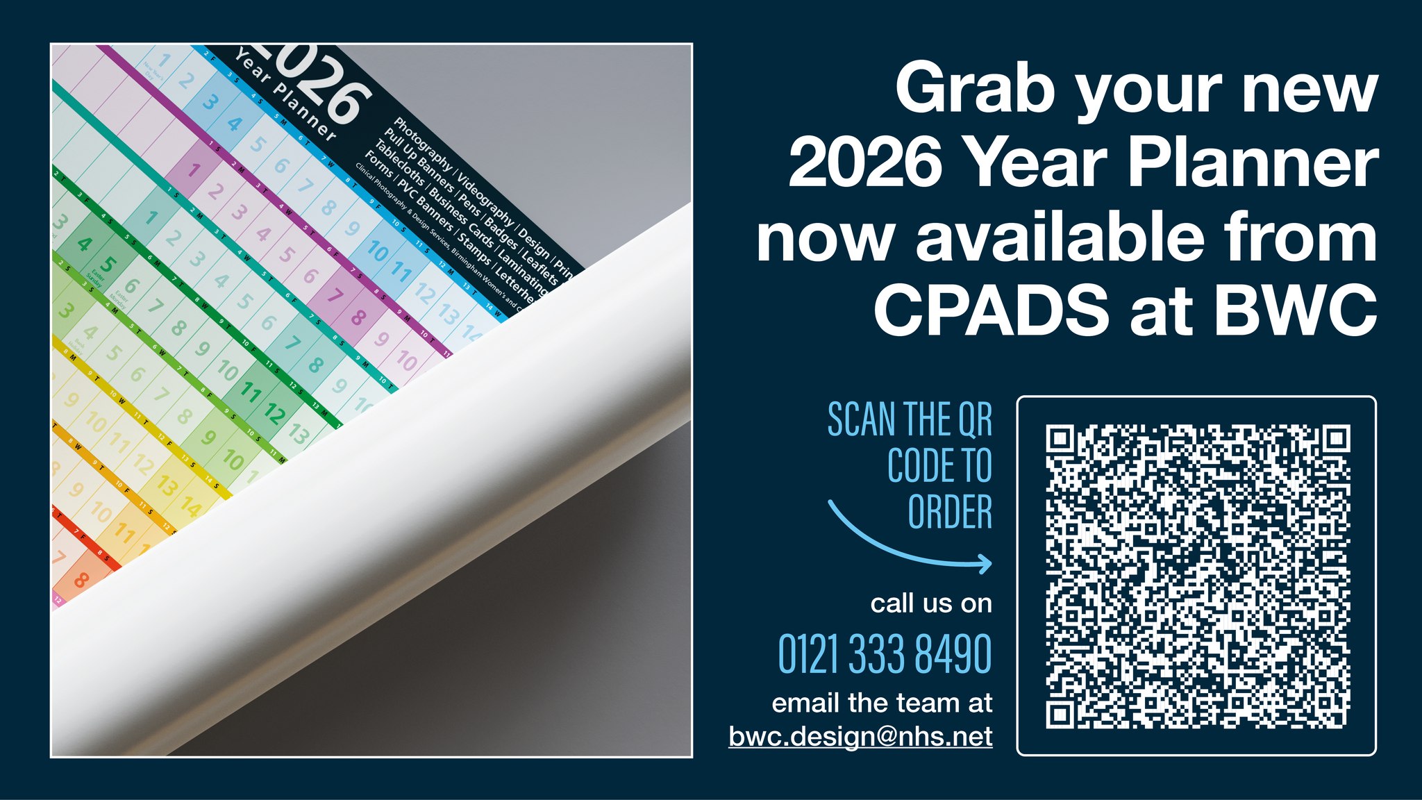 Clinical - Don't miss out on your 2026 Year Planners at Birmingham ...