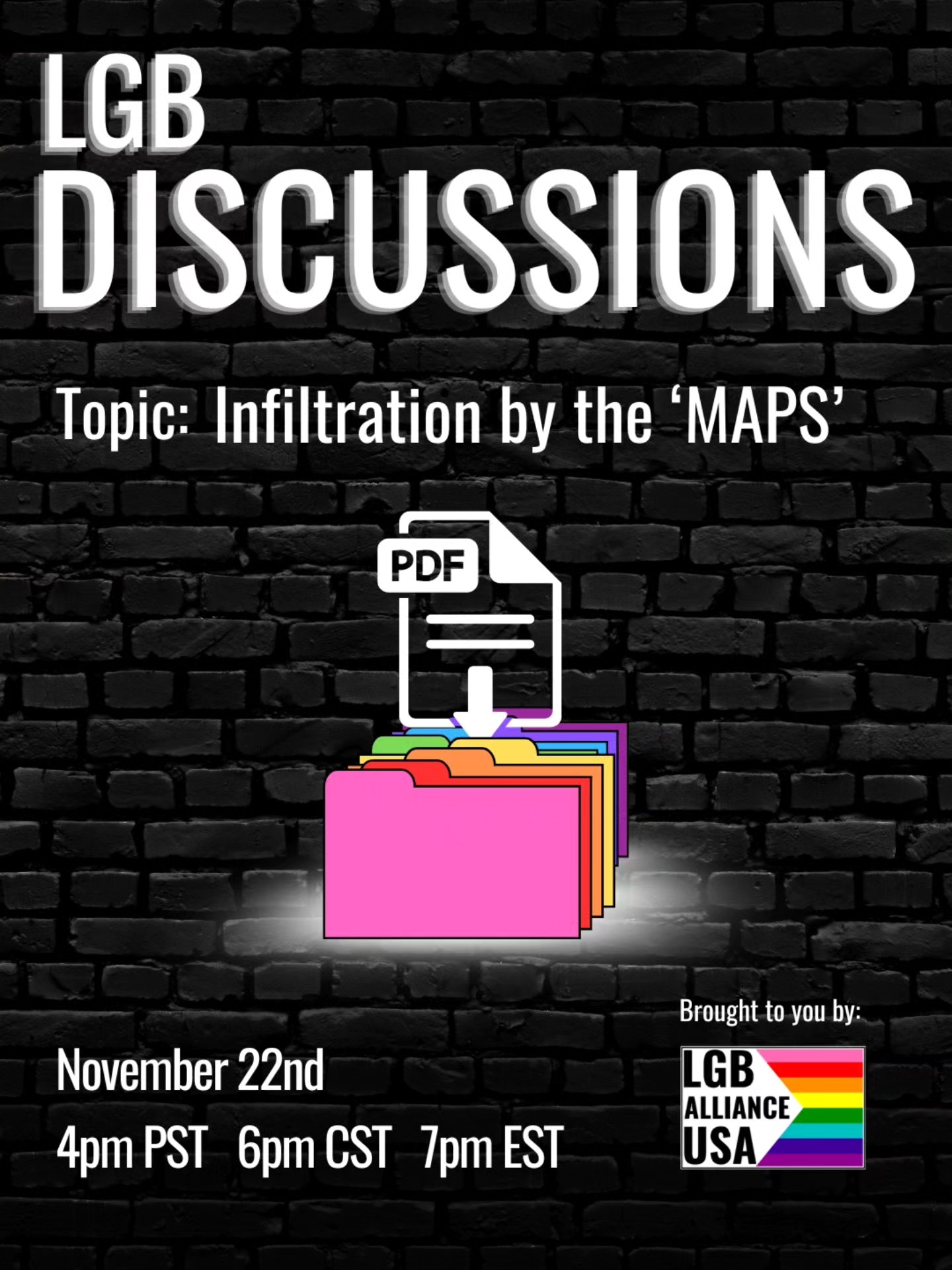 LGB - The problematic thing about a plus (+) at the end of an acronym ...