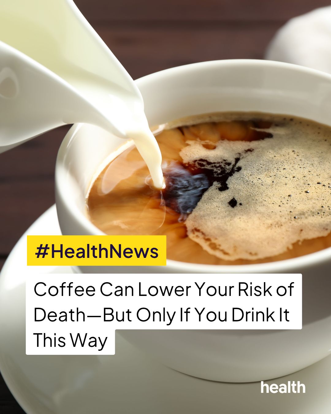 Health - A new study linked coffee consumption to a lower mortality ...