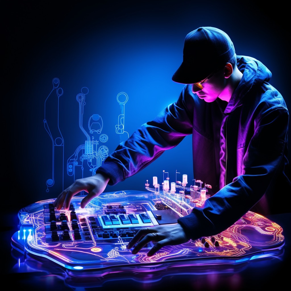 Ultragen Master - A musician receiving a futuristic high -... | Facebook