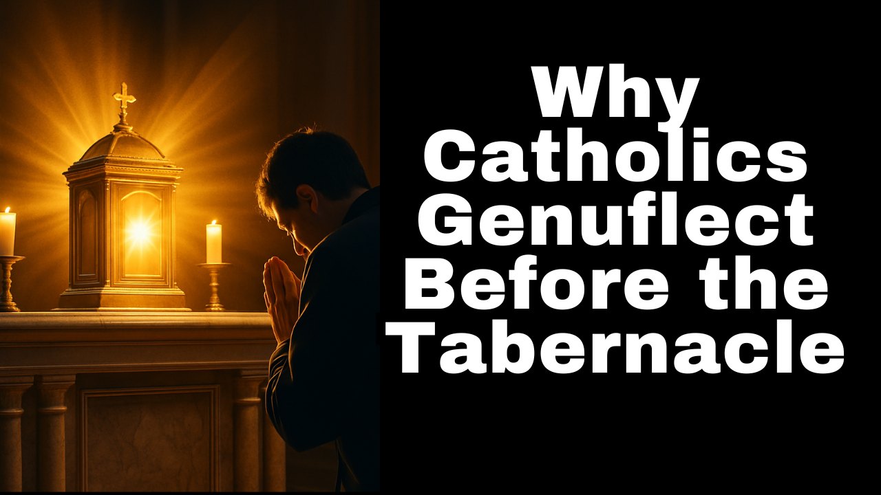 Catholic and Proud | Why Catholics Genuflect Before the Tabernacle ...