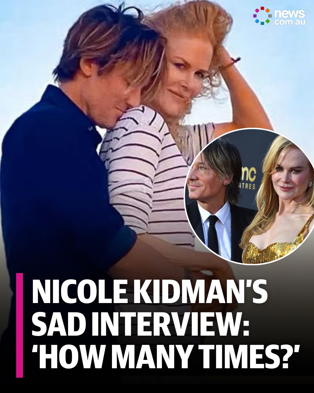 news.com.au - Nicole Kidman hinted at her divorce from Keith Urban in a ...