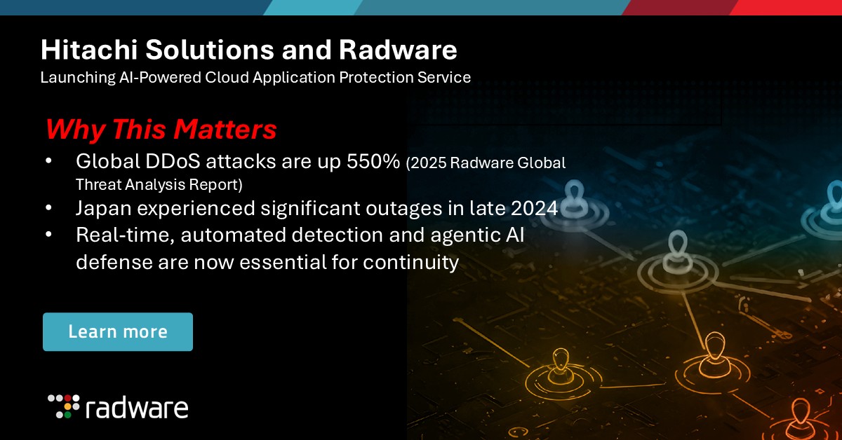 Radware - Strong partnerships move the industry forward —... | Facebook