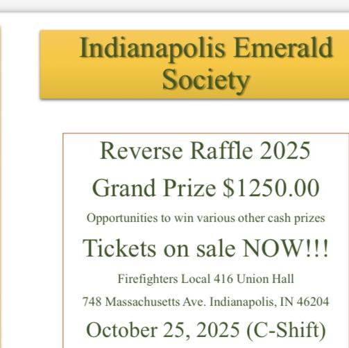Indianapolis Firefighters Emerald Society | Indianapolis IN