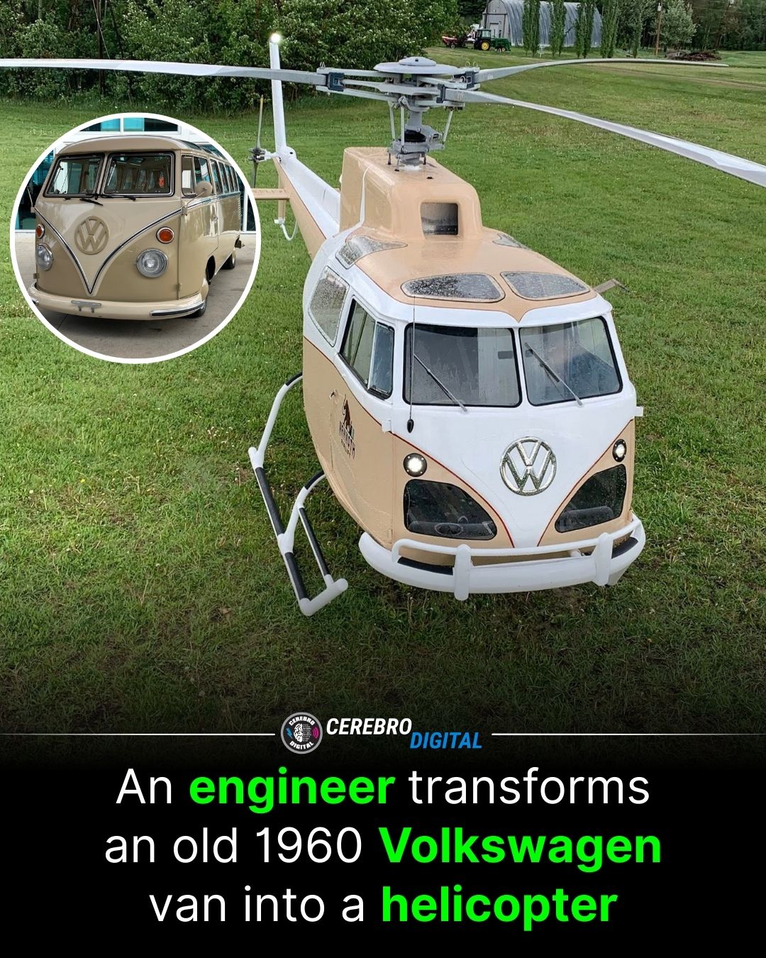 Canadian aeronautical engineer Chuck Jurgen Teschke created a