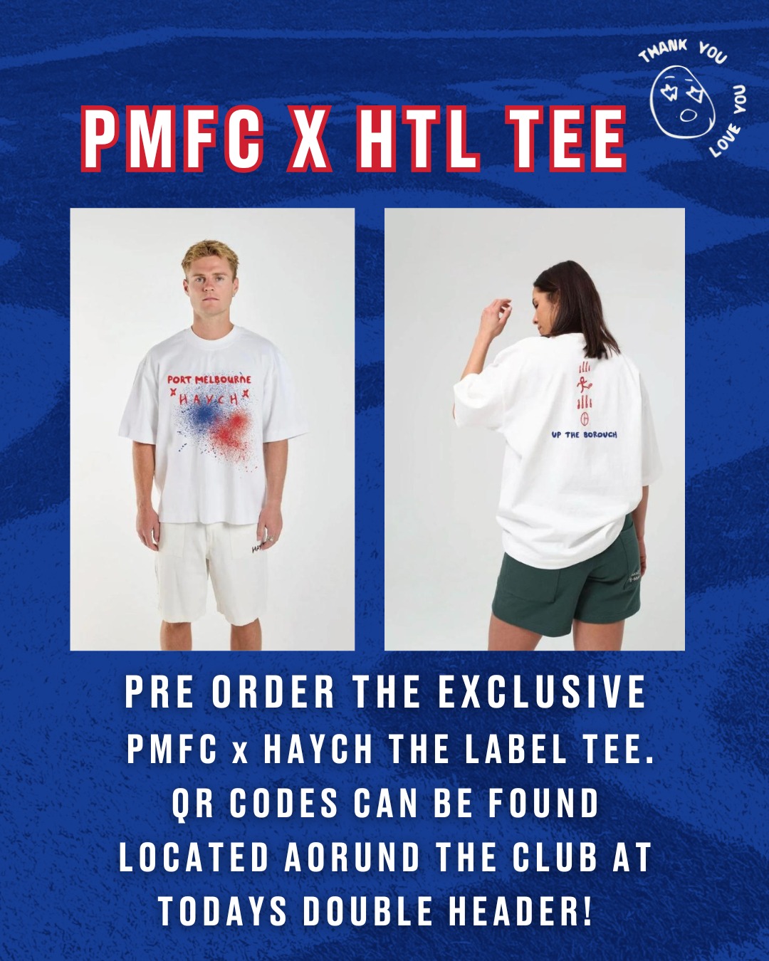 Port - Exclusive @haychthelabel x PMFC tee! Pre order this amazing tee ...