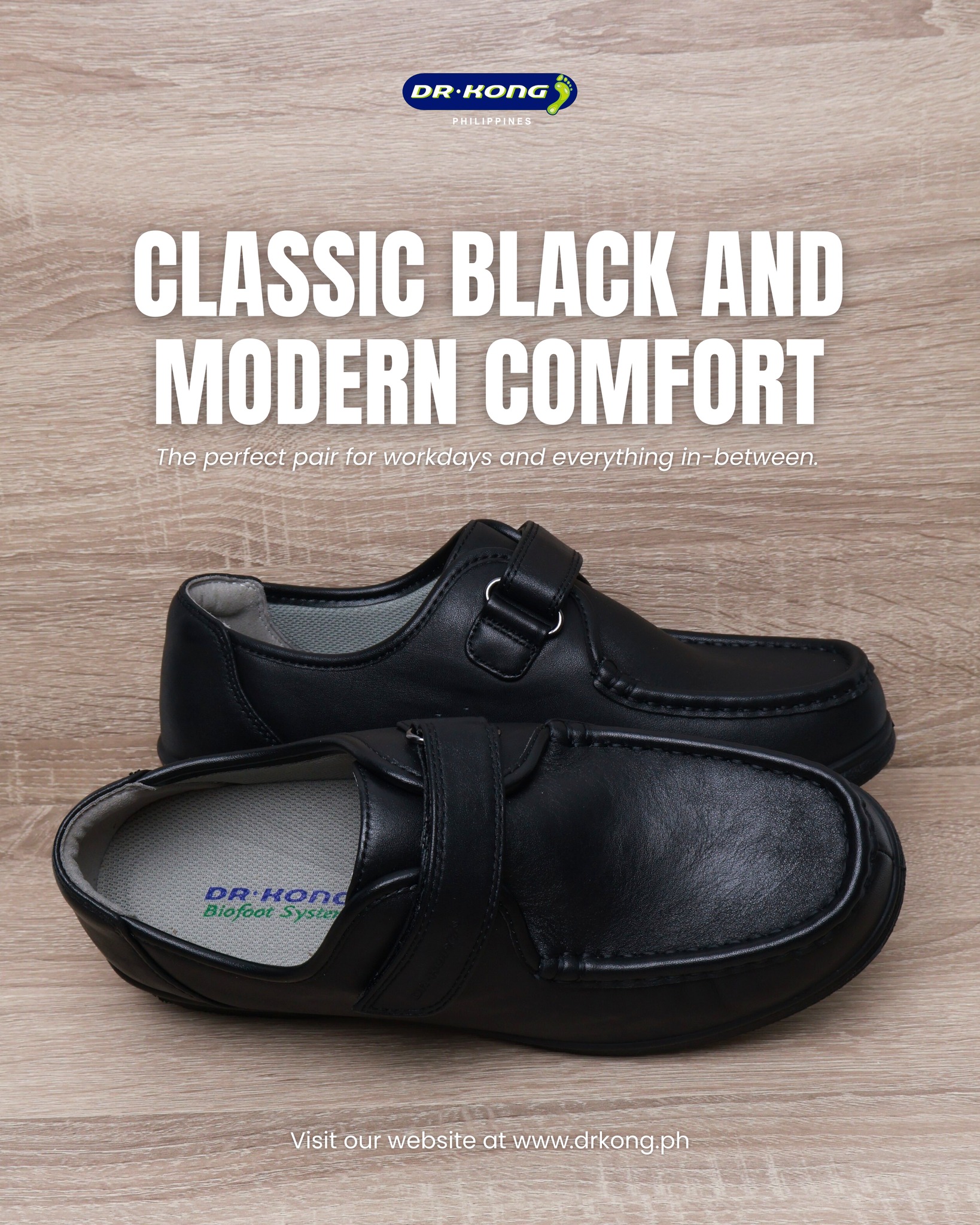 Dr. - Your go-to black shoes, but healthier. 👞⁣ ⁣ Dr. Kong’s Men’s ...